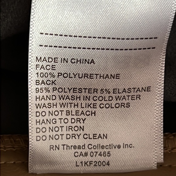 🌼FOR BUNDLE ONLY🌼Laundry by Shelli Segal Vegan Leather Skirt - Picture 10 of 11